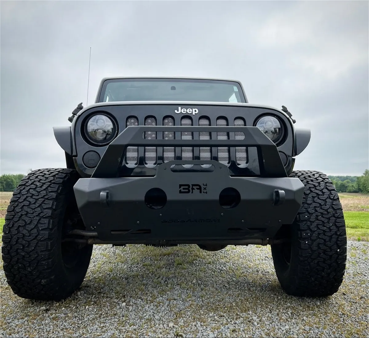 07c Wrangler /Gladiator(Excl 4xe) Orion Stubby Front Bumper product image
