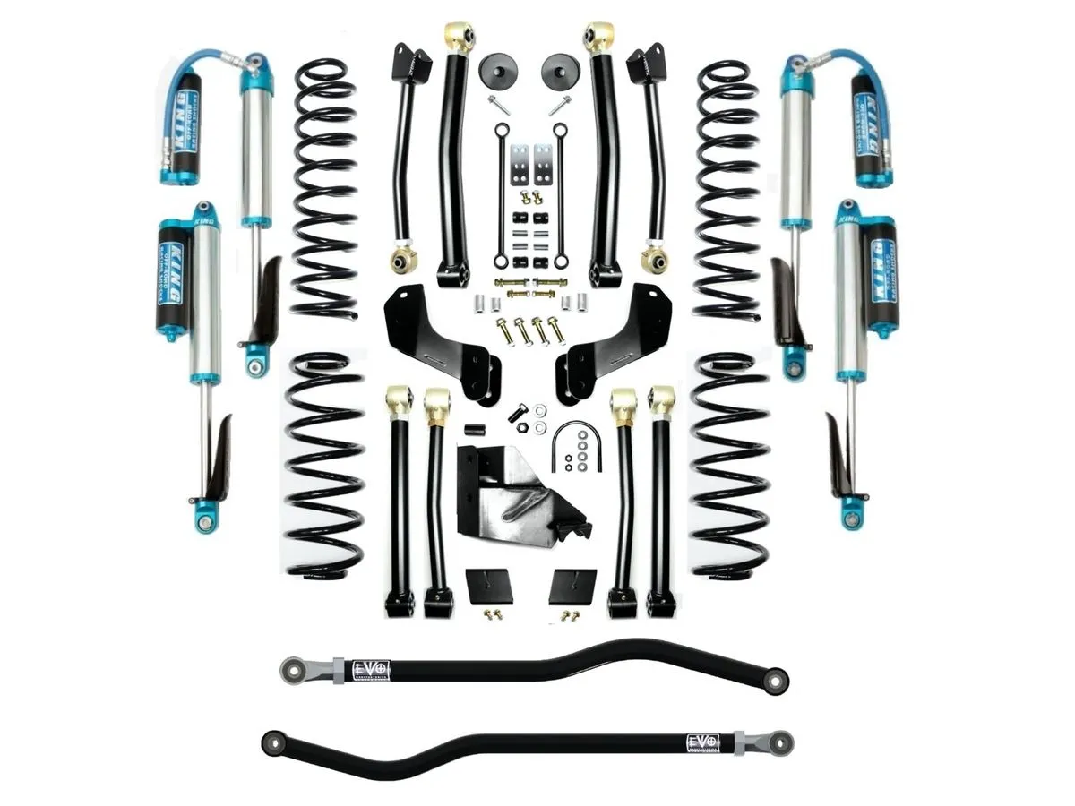 EVO Manufacturing 4.5in Enforcer Lift Kit, Stage 3 PLUS - No Shocks - JL product image