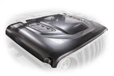 DV8 Offroad Jeep JL Rubicon Replica Hood 18present JL Wrangler 2 And 4 Door