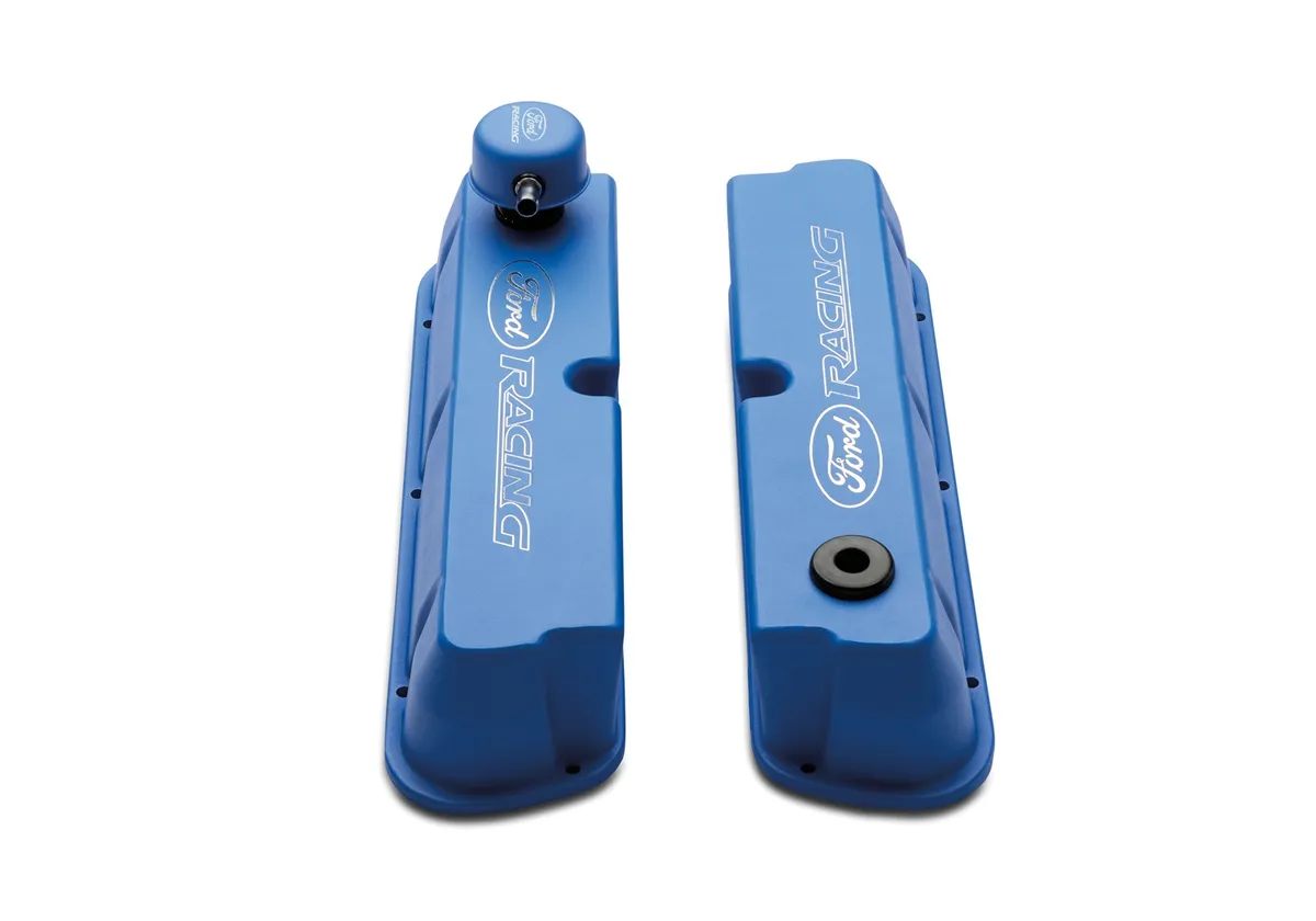 Ford Performance - Blue Satin Valve Covers - M-6582-LE302BL product image