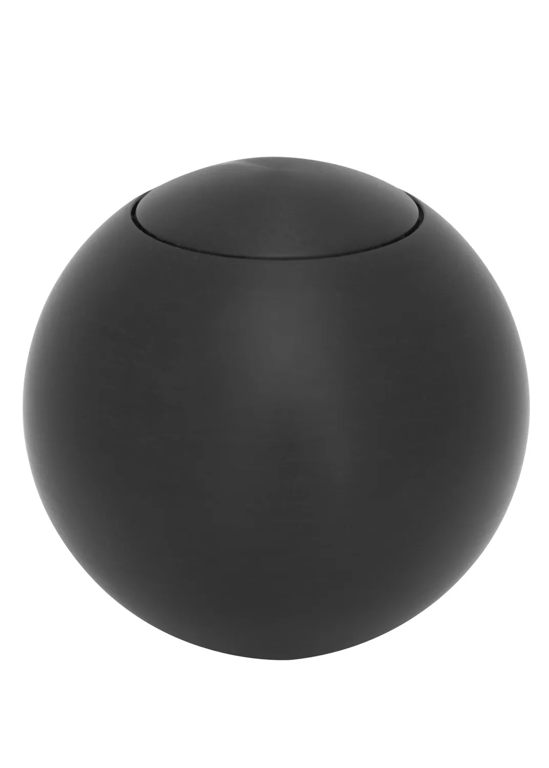 Auto Transmission Shifter Knob; For Lokar Shifters Only; 2 in.; Plain Push Button; Round; Black Finish; product image