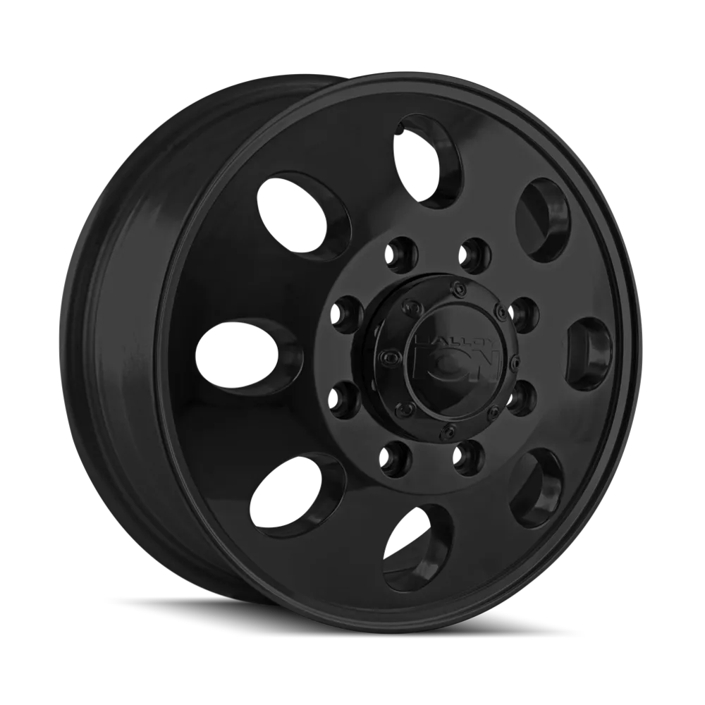 Cast Aluminum Wheels 167 MB 17x6.5 Matte Black 8 On 210 Bolt Pattern 125.3 Offset ION Wheels product image