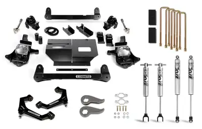 Cognito Motorsports Truck Cognito 6-Inch Standard Lift Kit with Fox PS 2.0 IFP Shocks for 11-19 Silverado Sierra 2500 3500 2WD 4WD