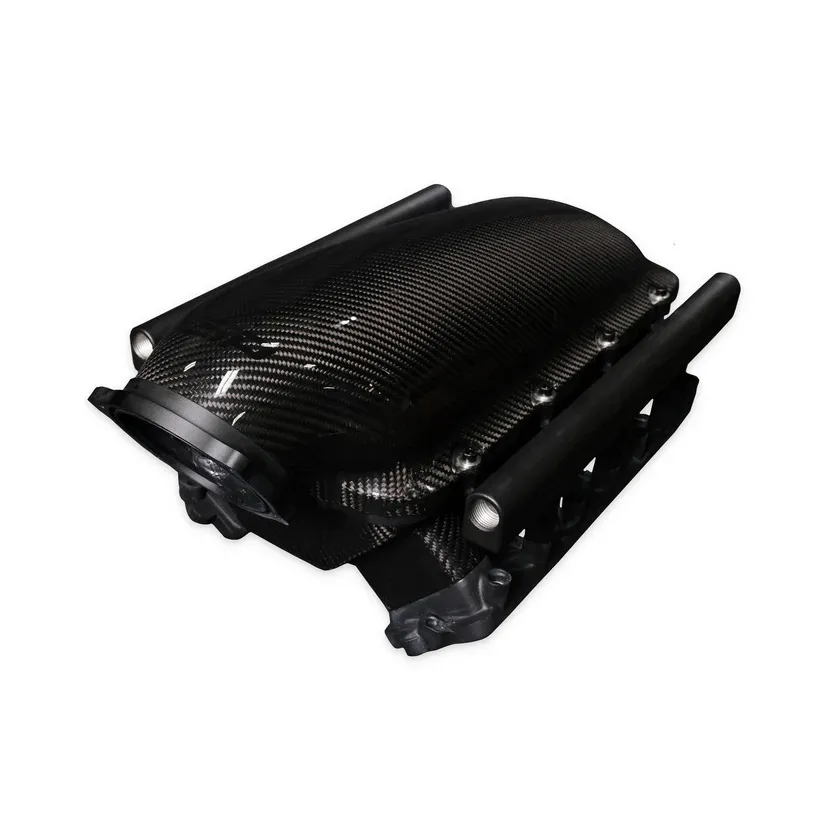 Top Street Performance CF Low Rise Intake Gen 3 LS Fuel Rails Incl