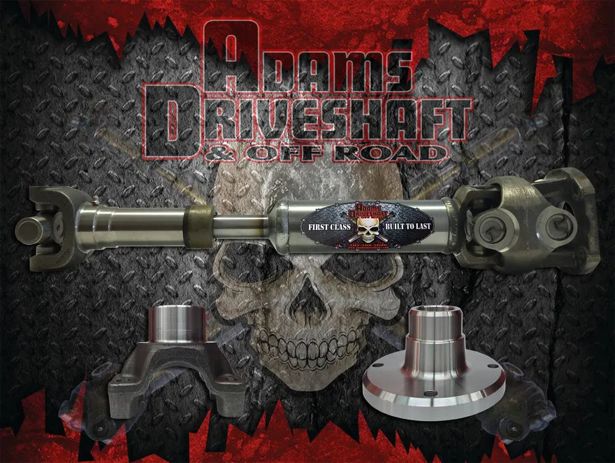 Adams Driveshaft Extreme Duty Rear Solid 1350 CV Driveshaft - JK 2Dr product image