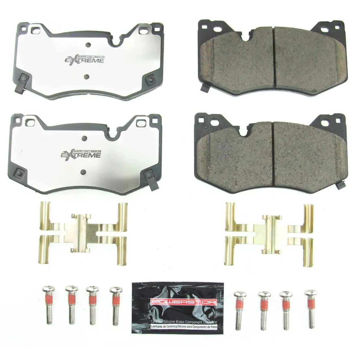 Z26 Street Performance Carbon-Fiber Ceramic Brake Pads W/Hardware product image