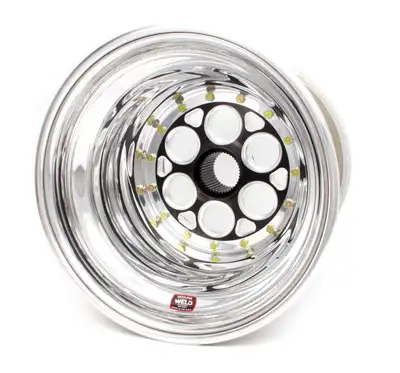 WELD Racing 15x15 6in BS Inner Bead Lock Black Center