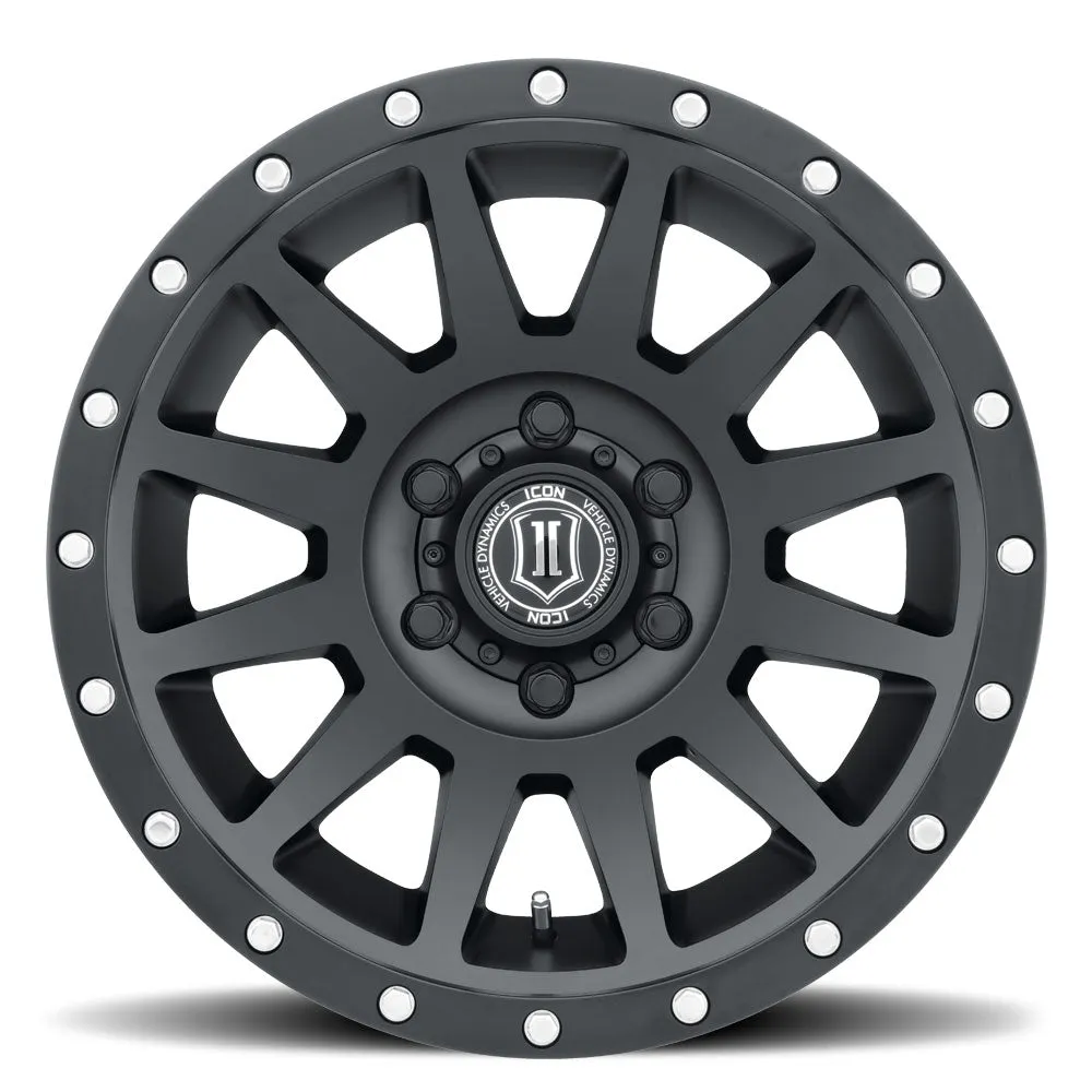 17 X 8.5 Compression 5 X 5in 4.5inbp 6mm Offset Sat Black product image
