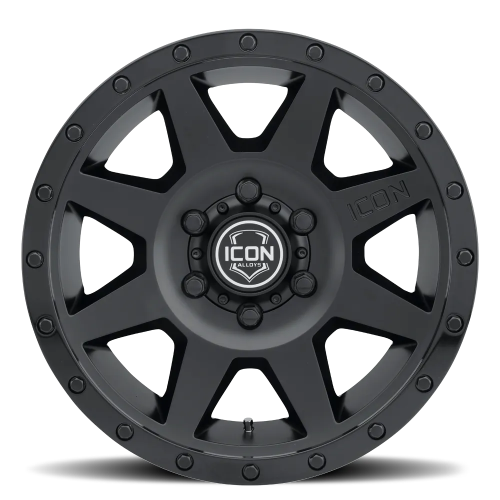 ICON Alloys Rebound, Satin Black, 20 x 9 / 6 x 135, 16mm Offset, 5.625" BS product image