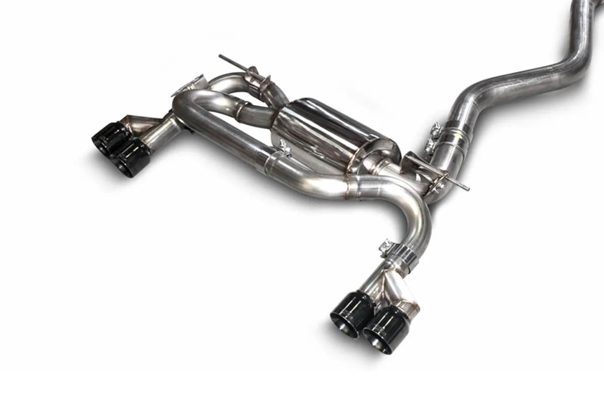 AWE Touring Edition Axle-back Exhaust for BMW F3X 28i / 30i, Single Side -- Diamond Black Tips (80mm) product image