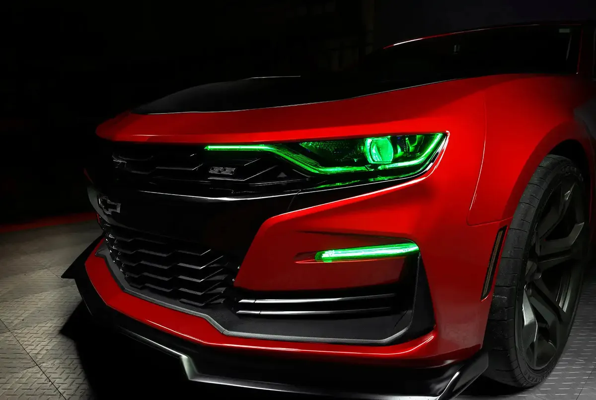 Oracle Lighting 2019-2024 Chevrolet Camaro Ss/Rs Colorshift Rgbw+a Headlight DRL Upgrade Kit product image