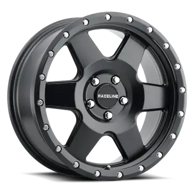 Raceline Wheels Raceline 946b Boost-Cuv Black 18x8 5x108 35mm