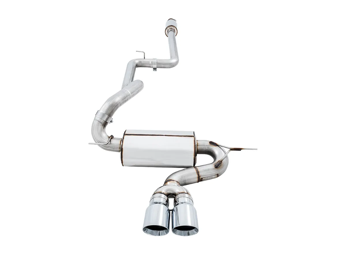 AWE Track Edition Cat-back Exhaust for Ford Focus ST - Diamond BlackTips product image