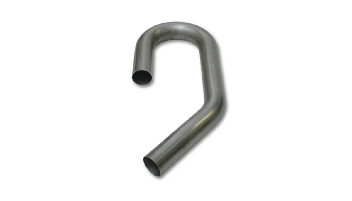 Stainless Steel U-J Tubing; 1.5 in. OD; 3 in. Centerline Radius; 4 in. Leg Length 1; 7 in. Leg Length 2; 10 in. Length 3; 304 Stainless Steel; product image
