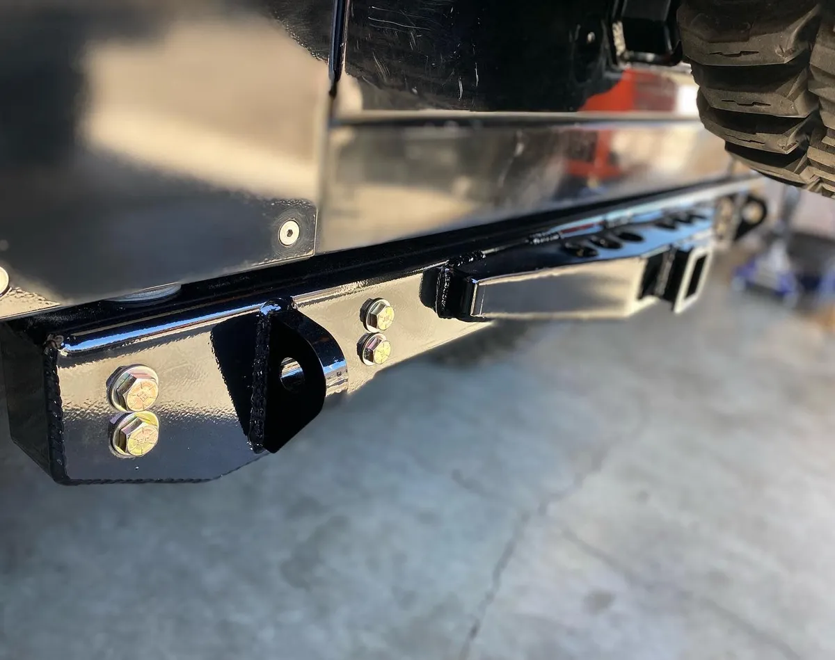 Rear Diamond Series Stubby Bumper for Jeep TJ Wrangler product image