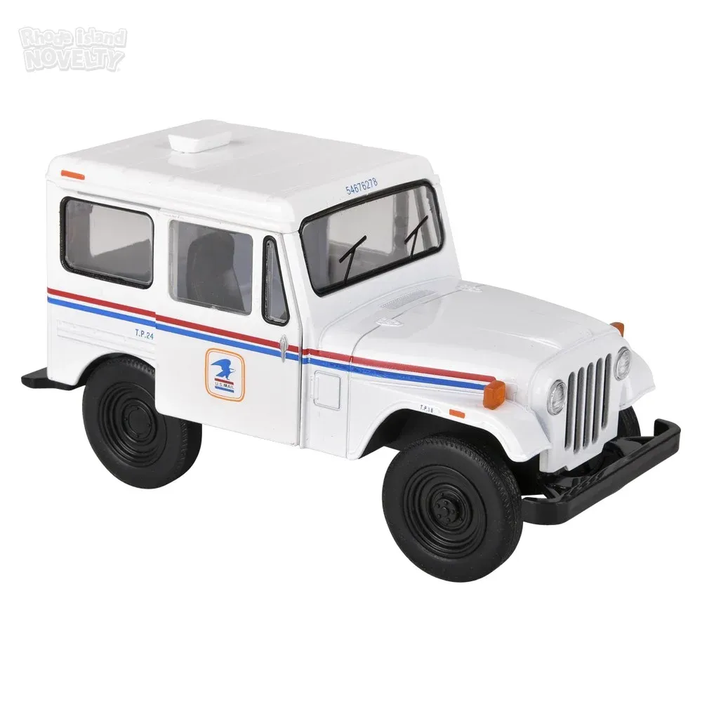 5\" Die-Cast Pull Back 1971 USPS Jeep DJ-5B 12ct product image