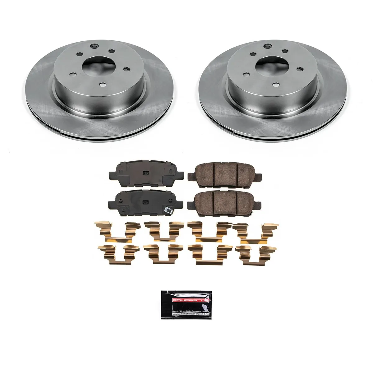 Z17 Direct Replacement Kit: Rotors; Ceramic Pads W/Hardware product image