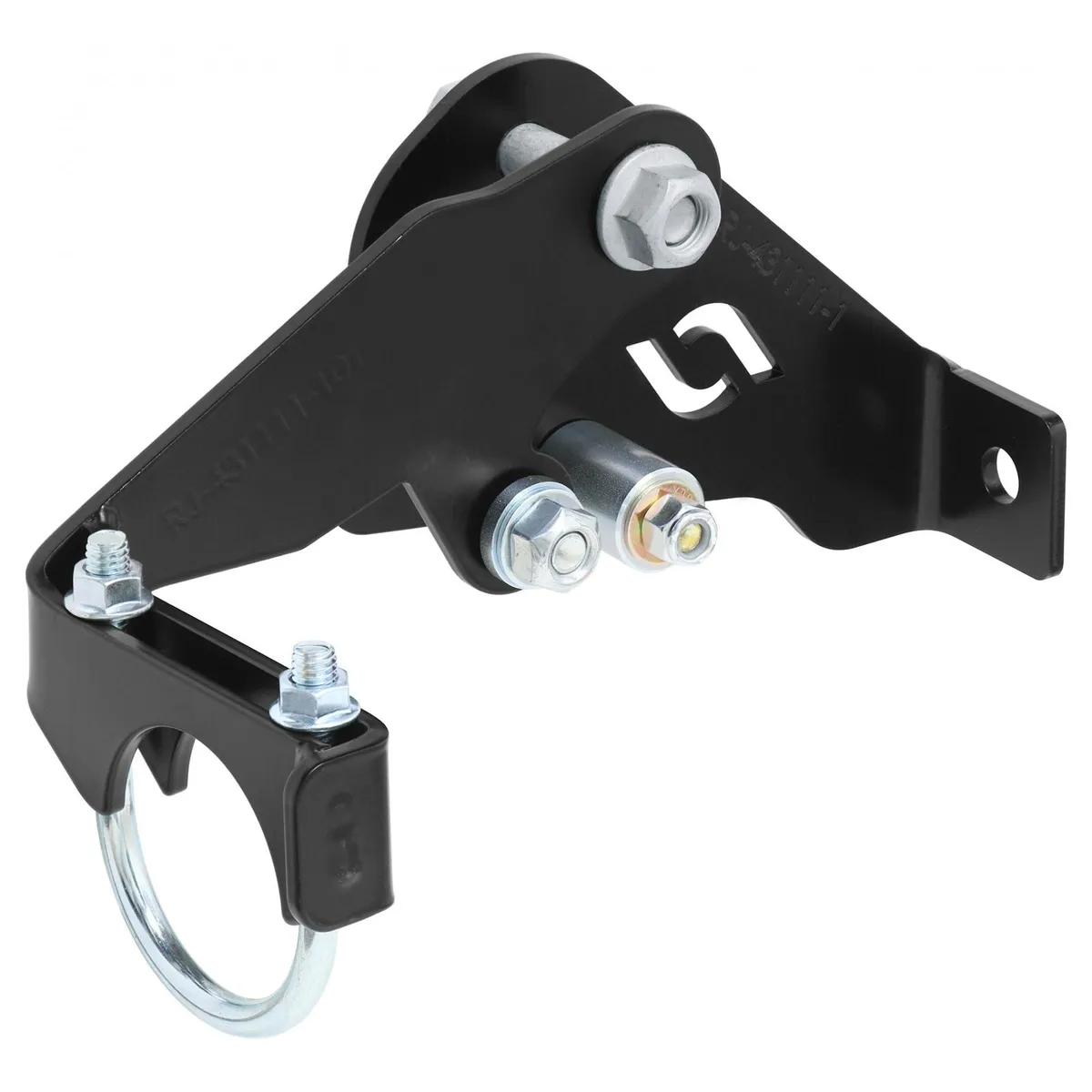 Currectlync Wrangler JK High Steer Front Trac Bar Relocation And Steering Stabilizer Shock Mount Axle Bracket For Use With Jeep JL/JT Trac Bar RockJock 4x4 product image