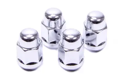 Gorilla 1/2in Acorn Bulge Seat (3/4in Hex) Lug Nuts 4 Bagged
