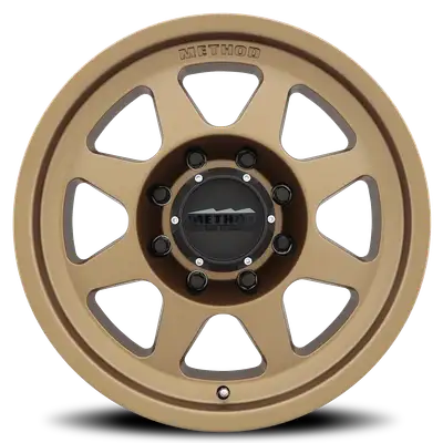 Method Race Wheels Aluminum Wheels 18x9 HD Bead Grip MR701 Bolt Pattern 8 On 165.1 Offset 18 Lip Size 1.81 Method Bronze BRZ Method