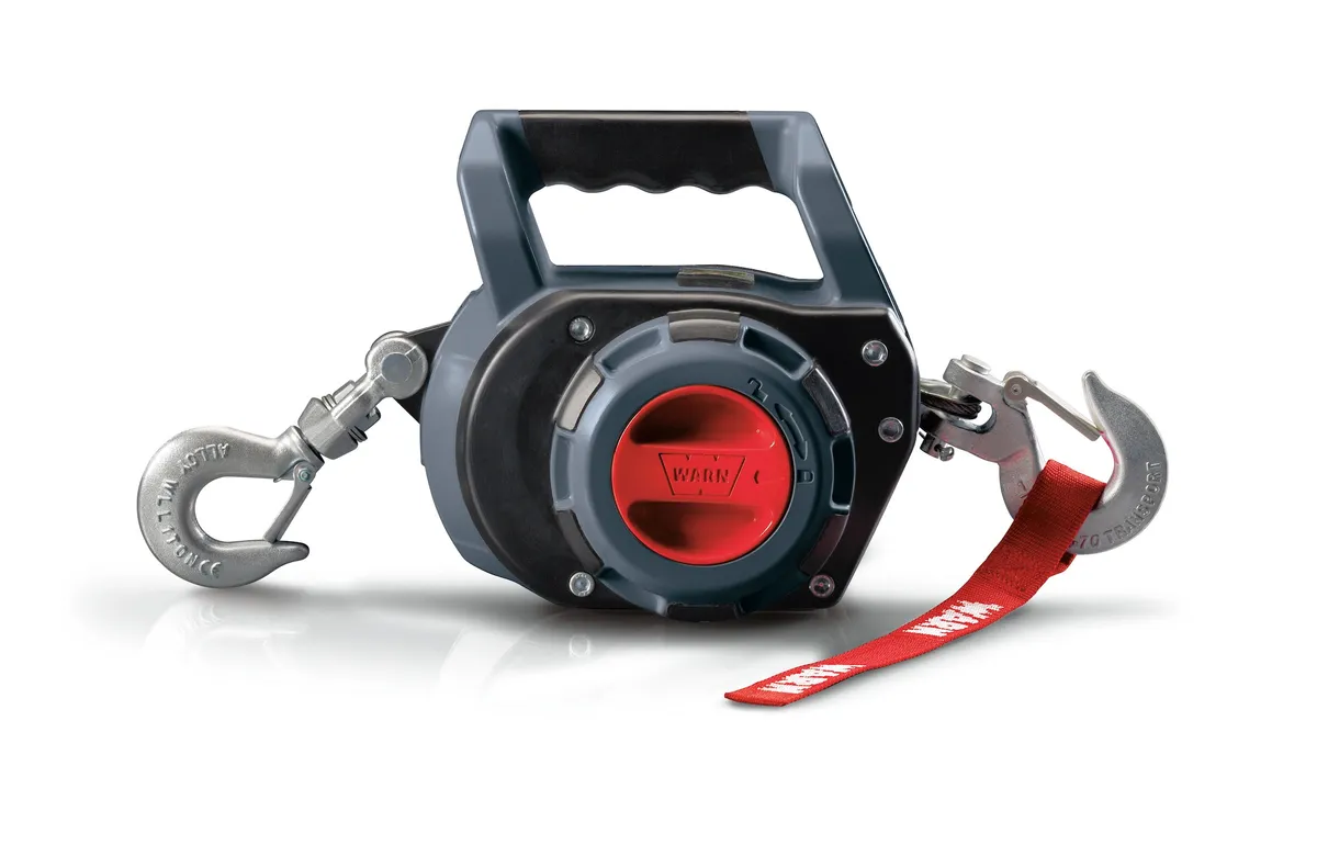 WARN - Turn your drill into a powerful pulling tool. The Drill Winch with synthetic rope has a 750 lb. capacity and is powered by your drill. Ideal for dragg product image