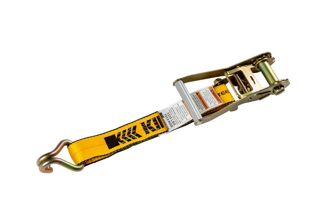 Bulletproof Heavy Duty 2in Ratchet Strapyellow product image