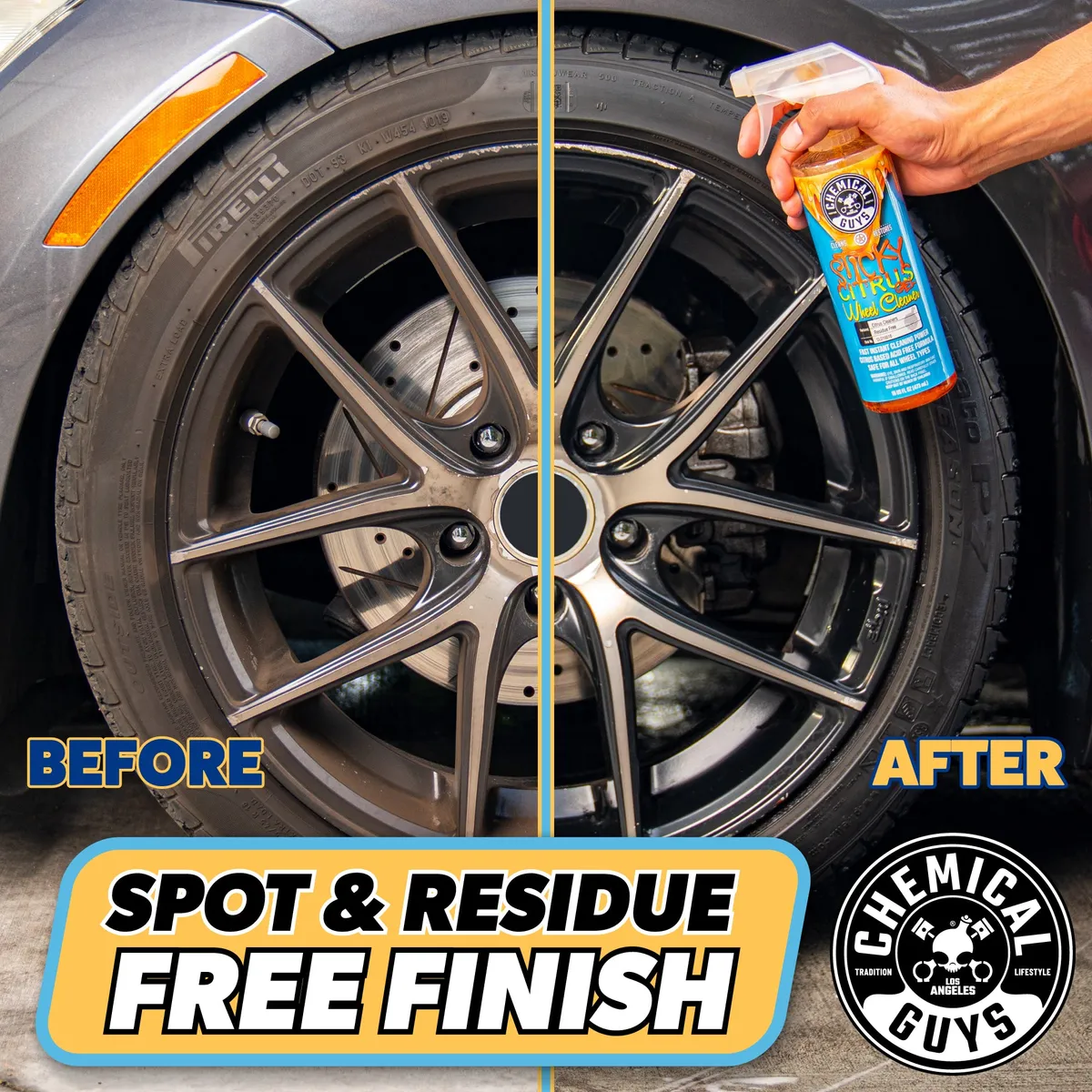 Sticky Gel Citrus Wheel Cleaner(1 Gal) product image
