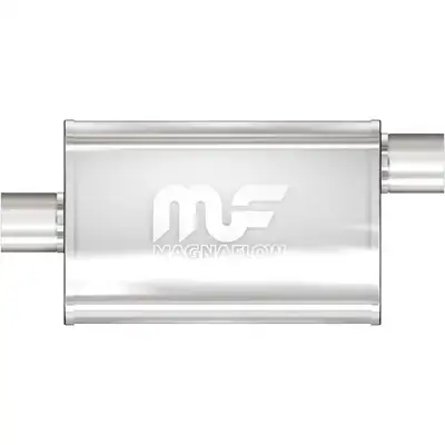MagnaFlow Exhaust Products MagnaFlow 4 X 9in. Oval Straight-Through Performance Exhaust Muffler 14326
