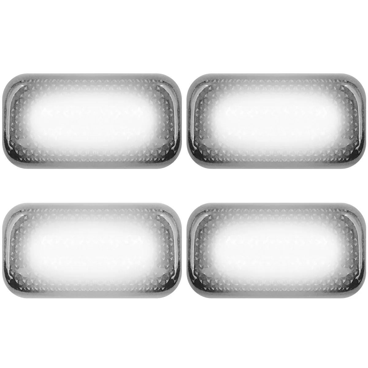 GMC Sierra & Chevy Silverado 15-25 (3rd & 4th Gen) Dually Fender Lights (4-Piece Set) - Multiple Lens & Colors product image