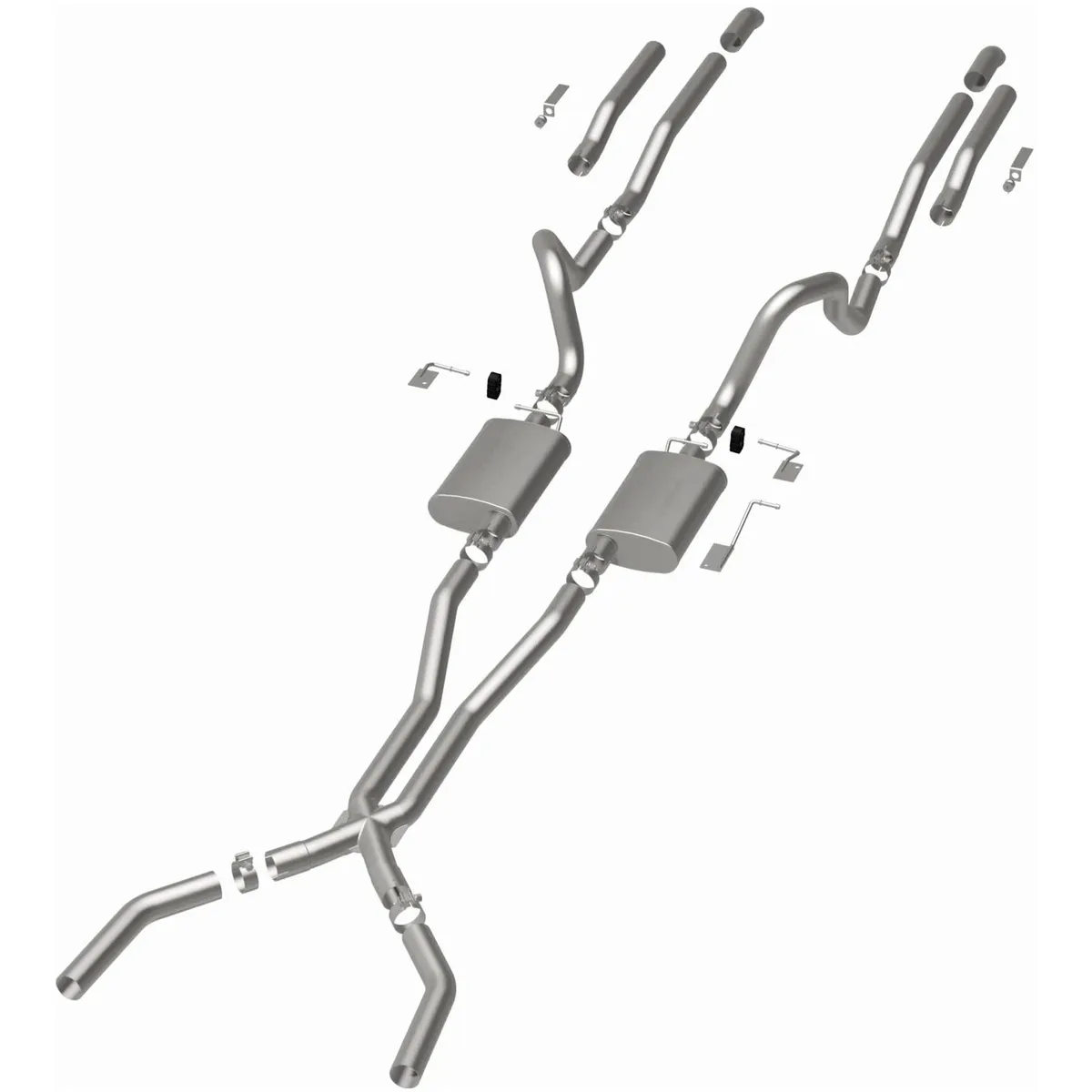 MagnaFlow Exhaust Products 19303 Street Series Stainless Crossmember-Back System product image