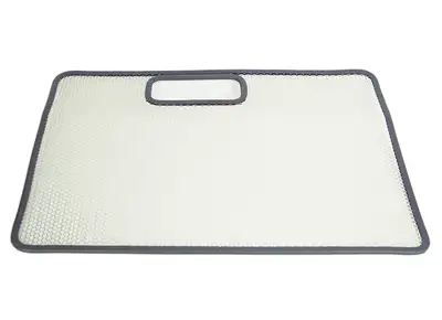 Kentrol Jeep TJ Bug Shield 97 Wrangler TJ Polished Silver Kentrol
