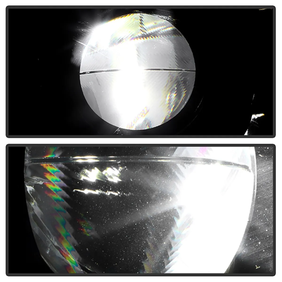 0319 Express/Savanna 1500/2500/3500 OEM Style Headlights With Bumper Lights Bla product image