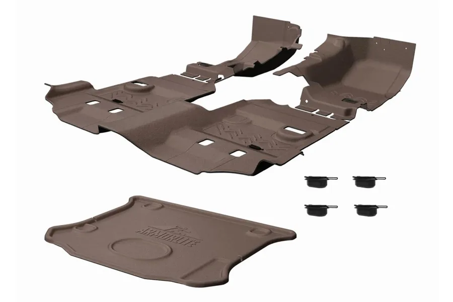 0718 Wrangler Jku 4dr 3pc Full Kit Composite Flooring Desert Khaki product image