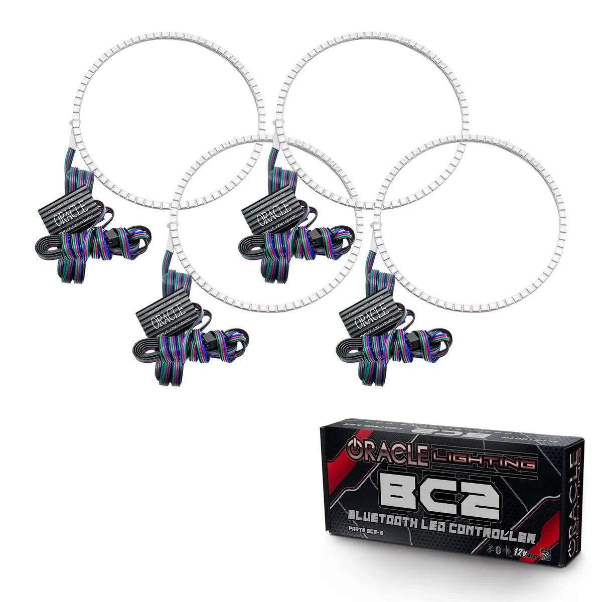 ORACLE Lighting 2011-2016 Ford F-250/F-350 LED Headlight Halo Kit (Square Ring Design) product image