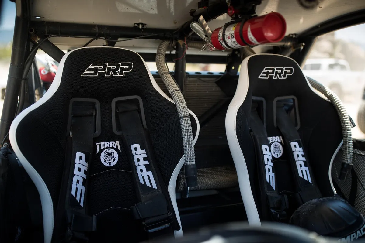 4.3 Harness 4 point Harness with 3 inch Belts Green PRP Seats product image