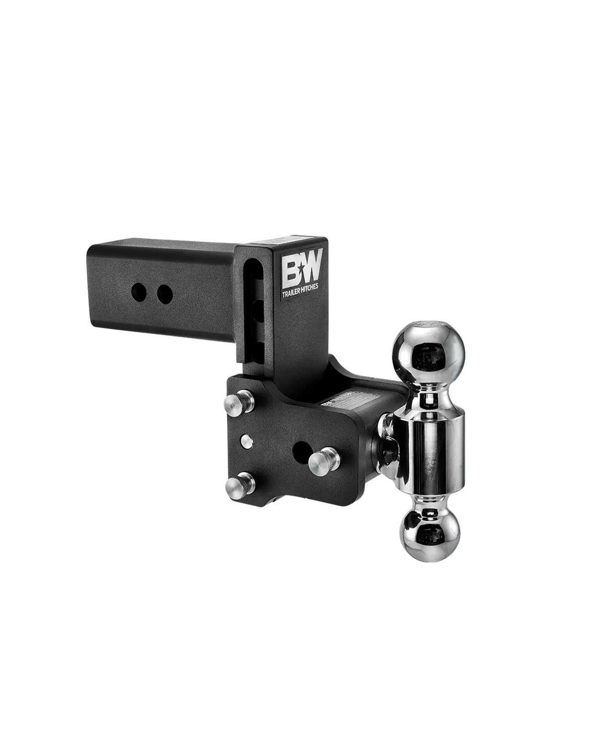 B&W Trailer Hitches Tow and Stow 3 INCH 2in x 2 5 16in Dual Ball 4 1 2in Drop 4in Rise