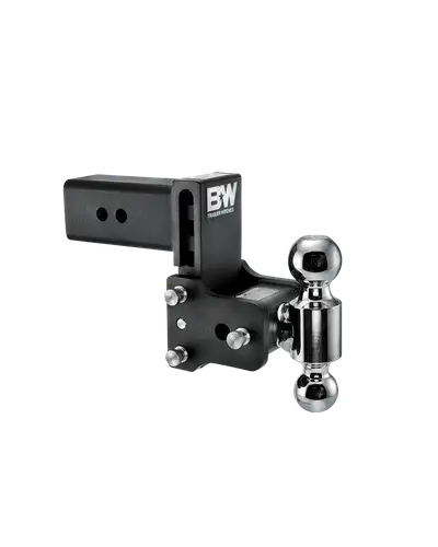 B&W Trailer Hitches Tow and Stow 3 INCH 2in x 2 5 16in Dual Ball 4 1 2in Drop 4in Rise