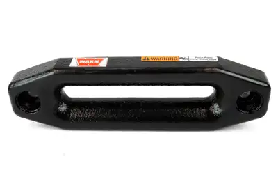 Warn WARN - Hawse Style; For Use with Wire or Synthetic Rope on Winches with 4000 Pound Capacity or Greater; Black