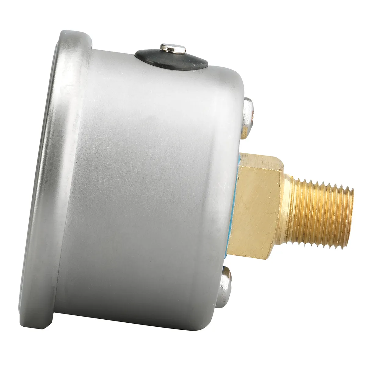 Gauge, Pressure, 1.5" direct mnt, 15psi, Liquid Filled Mech, Wht, 1/8" NPTF Male product image