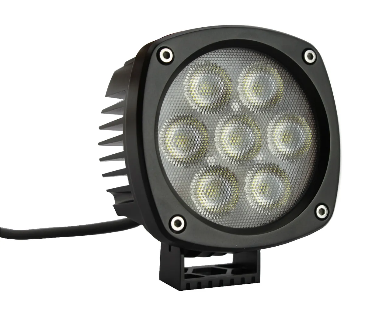 Race Sport 4.3 inch 5,000lm Professional Grade HD Series Round WHITE LED Spot Light Race Sport Lighting