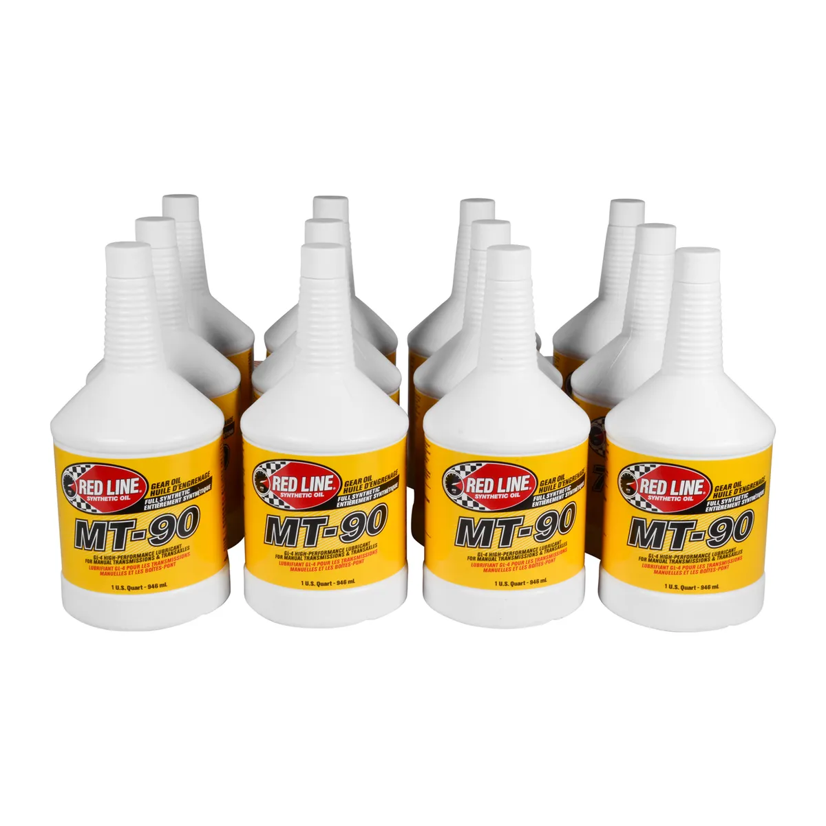 Gear Oil Red Line Synthetic 50304 75W90 Gl-4 M/T (Case) Red Line 50304 75W90 Gl-4 M/T Gear Oil - Case (12QT) Yukon Gear product image