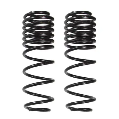 Skyjacker JLUE40RDR - Skyjacker 4 in. Dual Rate Long Travel Rear Coil Springs Wrangler JLU 4XE