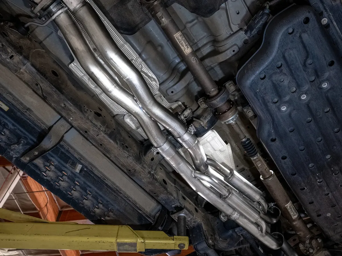 AFE Power Vulcan Series 3 IN 304 Stainless Steel Cat-Back Exhaust System w/ Black Tips Ford Ranger Raptor 24-26 V6-3.0L (tt) 49-33152-B 49-33152-B product image