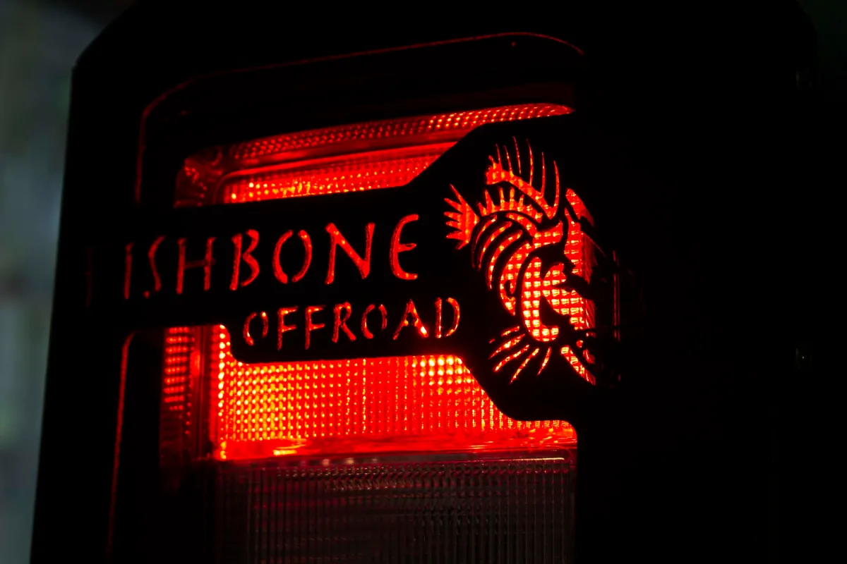 Fishbone Offroad Tail Light Guards for 2018 & Up Jeep Wrangler FB21119 product image