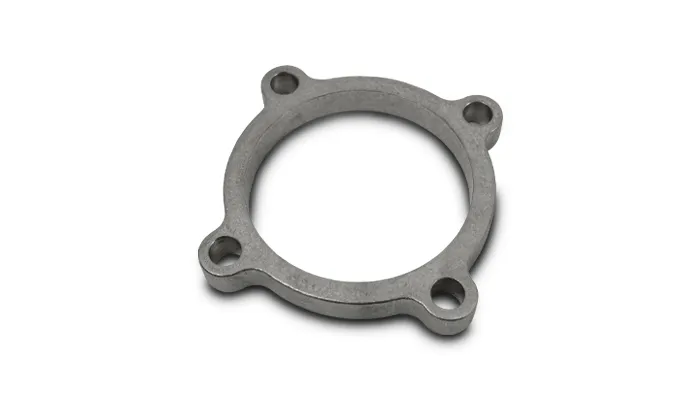 Discharge Flange; 100.6MM Bolt Circle; 8.64MM BHID; 0.5 in. Thickness; 3 in. ID; 76.2MM Port ID; For GT30/GT35; 304 Stainless Steel; 4 Bolt; product image