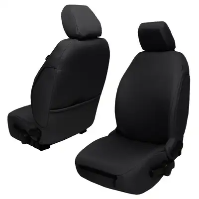 Bartact Front Seat Covers For Jeep® Wrangler JK & Jku 2013-18 Bartact Base Line Performance Front Seat Covers (Pair) - Black