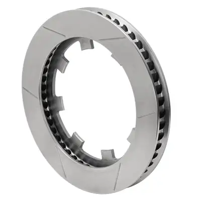 Wilwood Brakes Gt48 Curved Vane Rotor 8 Lug Drive 7.18 Snap Ring Left Plain
