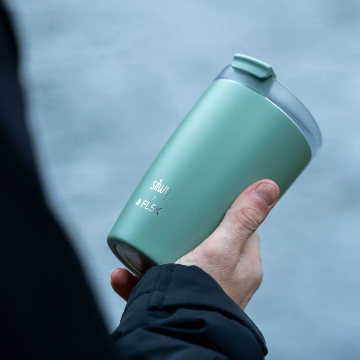 Magnetic Thermal Mugs Sage product image