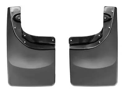 Weathertech BlackNo Drill MudFlaps2005 - 2013ToyotaTacoma