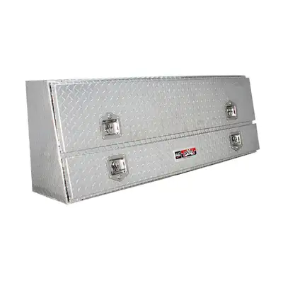 Westin Brute Contractor TopSider Tool Box Aluminum Contractor TopSider 72in w Doors Overall Dims 72x13.5x21 In. Approx. Cu Ft 13.5 In.